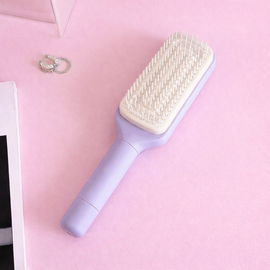 Self Cleaning Hair Brush